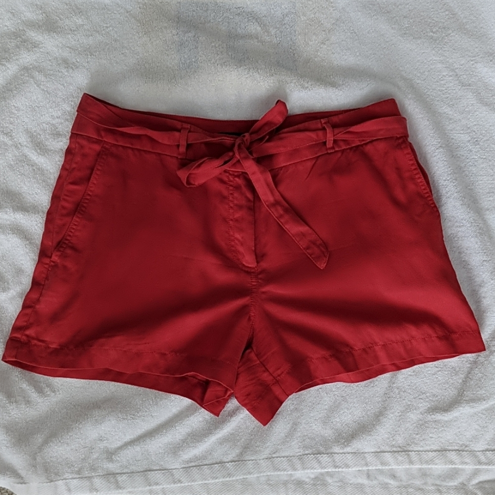 Loft red shorts